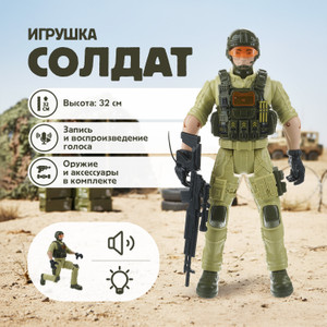 Игрушка "Солдат", Play the Game, в ассортименте
