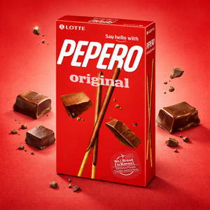 Соломка в шоколадной глазури, Pepero Original, 47 г,  в ассортименте