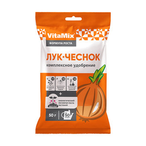 Комплексное удобрение "Лук чеснок", VitaMix, 50 г