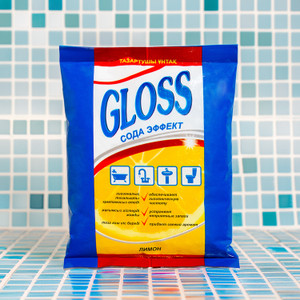 Чистящий порошок, GLOSS, 350 г, в ассортименте