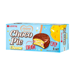 Печенье, Choco Pie, со вкусом сыра, 168 г