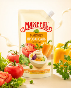 Майонез "Провансаль", Махеевъ, 50,5 %, 190 г