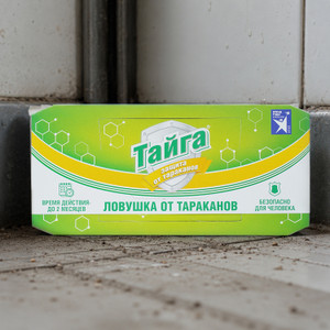Клеевая ловушка от тараканов, "Тайга", 1 шт.