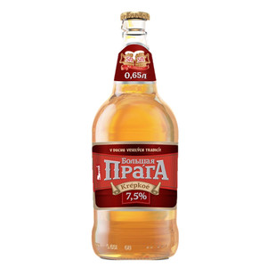 Пиво, Большая Прага, крепкое, 7,5%, 0,65 л