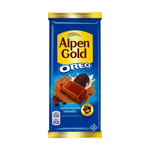 Шоколад молочный "Oreo", Alpen Gold, 85 г