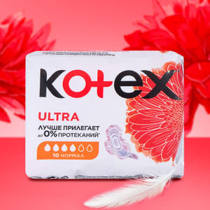 Прокладки "Ultra", Kotex, 10 шт.