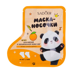 Маска-носочки для ног, Sadoer, 40 мл, в ассортименте