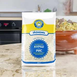 Рис длиннозернистый пропаренный "ЭКОНОМЪ", Доступная каша, 800 г