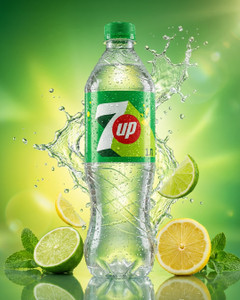 Напиток газированный, 7UP, 1 л