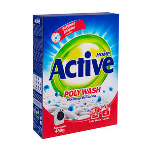Стиральный порошок "Home Active", POLYWASH, 450 г