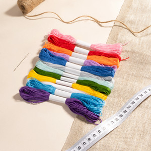 Нитки для вышивания, Hand Made Club, 10 м, 12 шт.