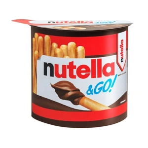 Набор кондитерский "Nutella&Gо", Ferrero, палочки и шоколадно-ореховая паста, 52 г