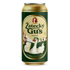 Пиво, Zatecky Gus, светлое, 4,6%, 0,9 л