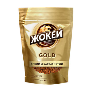 Кофе растворимый "Голд", ЖОКЕЙ, 75 г