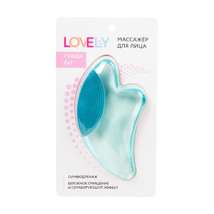 Массажёр для лица "Гуаша 2 в 1", Lovely, в ассортименте