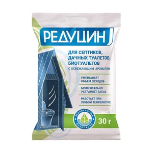 Средство для дачных туалетов, Редуцин, 30 г