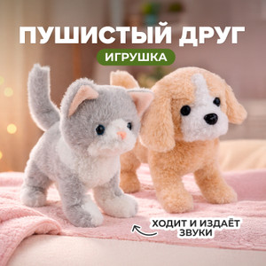 Игрушка "Пушистый друг", Play the Game, в ассортименте