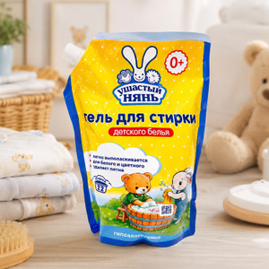 Гель для стирки детского белья, Ушастый нянь, 1 л