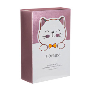 Парфюмированный крем-маска для рук "Медовый персик", LUOFMISS, 80 г