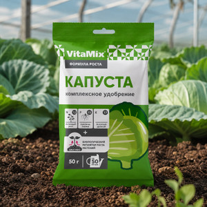 Комплексное удобрение Капуста, VitaMix, 50 г