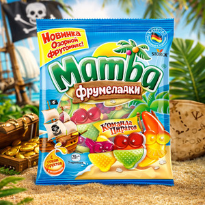 Мармелад "фрумеладки", Mamba, 72 г