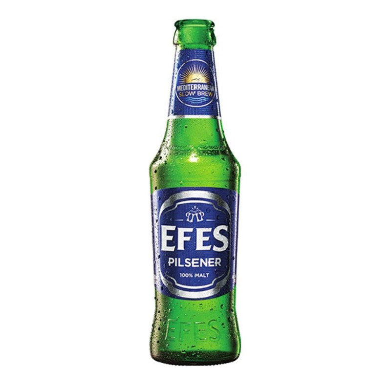 Пиво EFES Pilsener ст.бут 5% 0,5л.