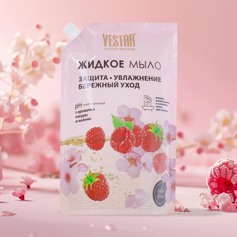 Жидкое мыло, VESTAR, 800 мл, в ассортименте