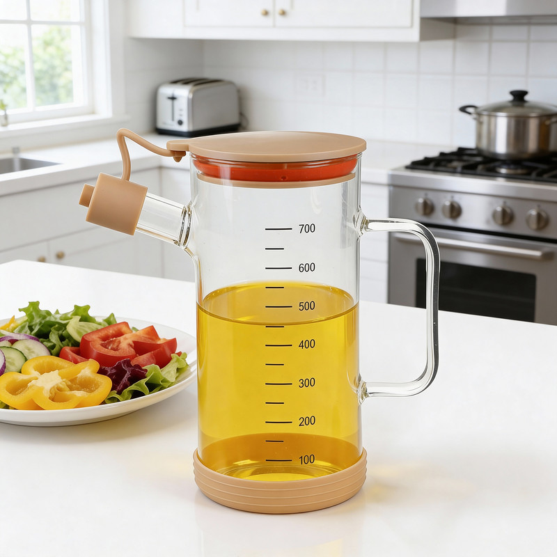 Бутылка для масла и уксуса, O'Kitchen, 730 мл, в ассортименте