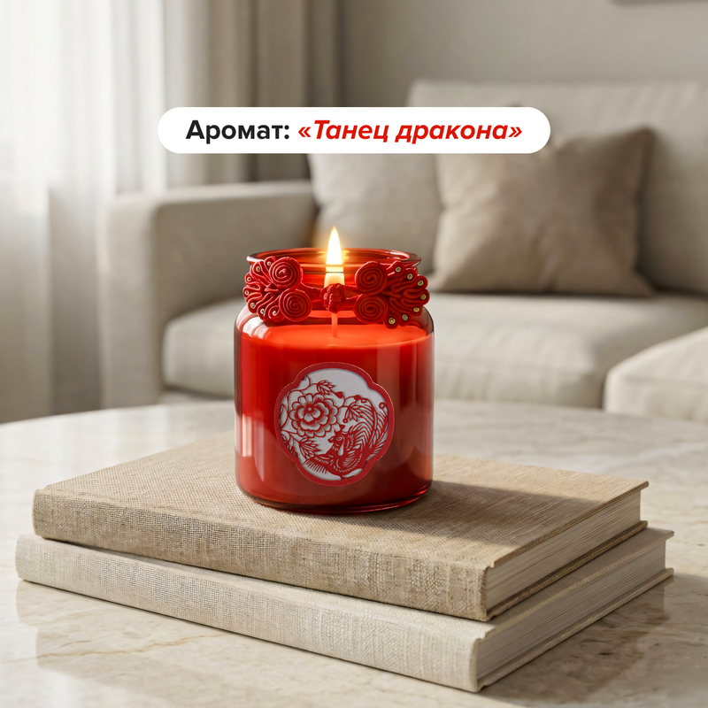 Ароматическая свеча "Юнти", в ассортименте