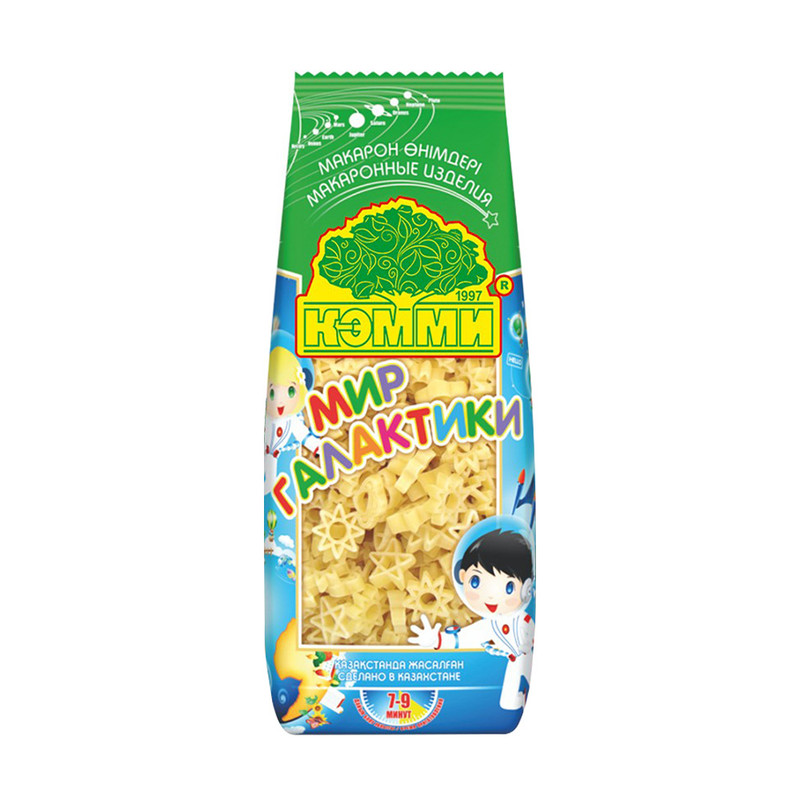 Макароны "Мир Галактики", КЭММИ, 250 г