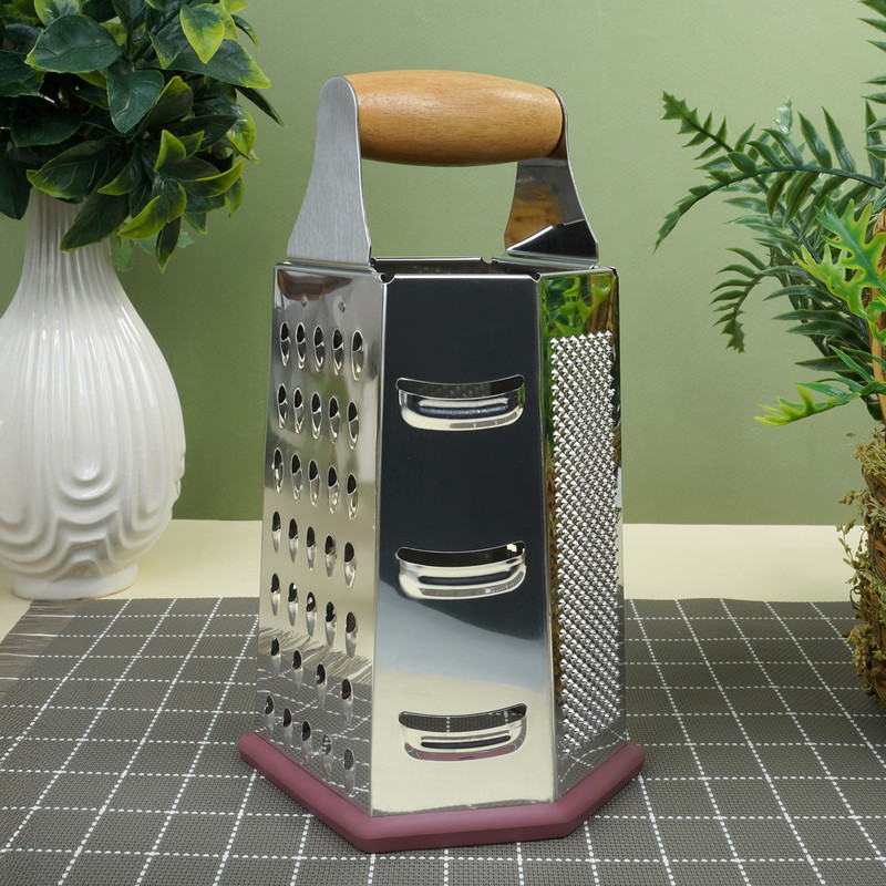 Тёрка шестигранная, O'Kitchen, 14х12х24 см, в ассортименте