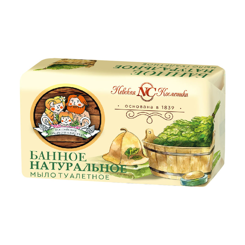 Туалетное мыло, Невская косметика, 180 г, в ассортименте