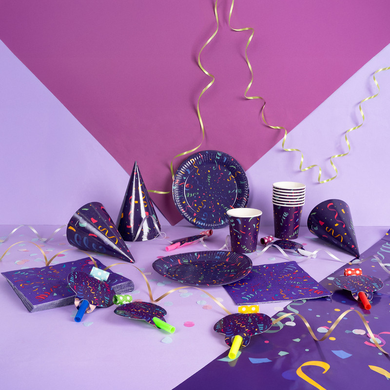 Скатерть праздничная, PARTY, 120х180 см, в ассортименте