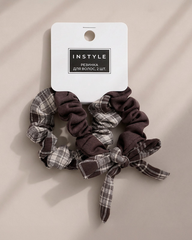 Резинка для волос, INSTYLE, 2 шт., в ассортименте