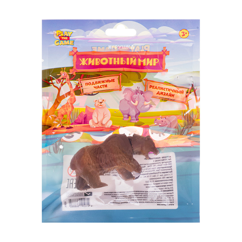 Игрушка "Животный мир", Play the Game, в ассортименте
