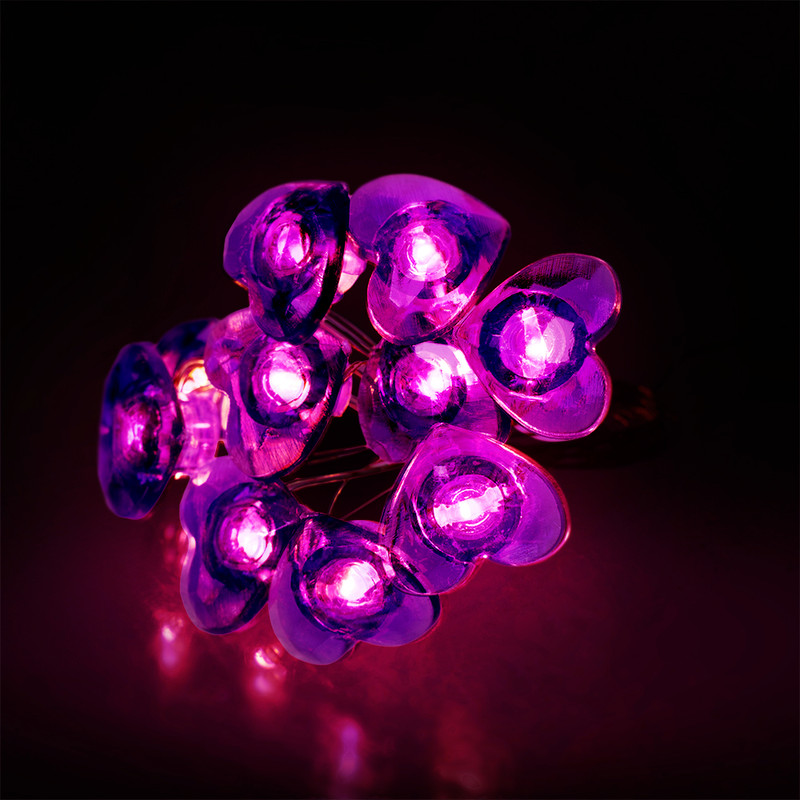 Гирлянда "Сердца", With Love, 1,5 м, в ассортименте
