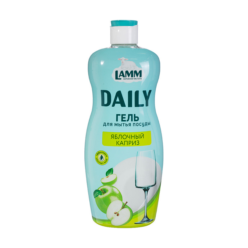 Средство для посуды, Lamm Daily, 650 мл, в ассортименте