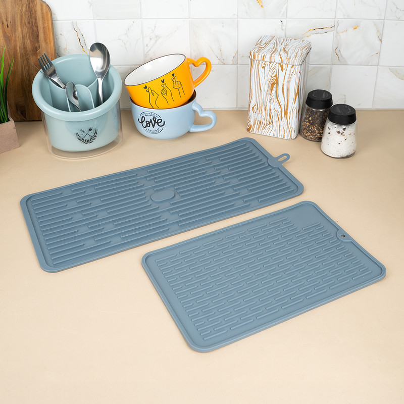 Коврик для сушки посуды, O'Kitchen, 44,5х20 см, в ассортименте
