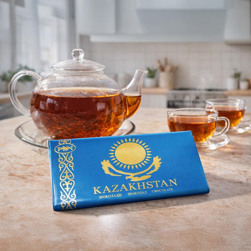 Шоколад "KAZAKHSTAN", РАХАТ, 100 г