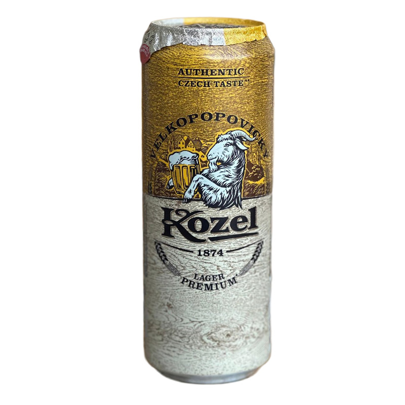 Пиво, Kozel, светлое, 3,9%, 0,45 л