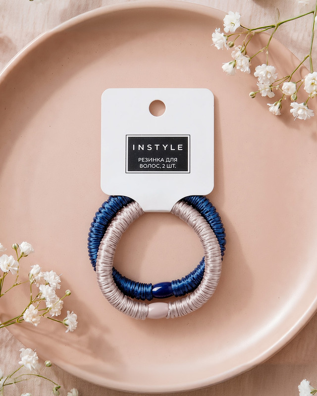 Резинка для волос, INSTYLE, 2 шт., в ассортименте