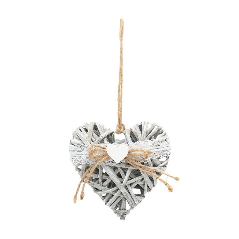 Украшение подвесное "Сердце", With Love, 15х15 см, в ассортименте