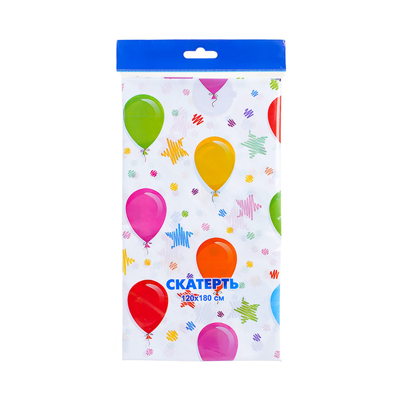 Скатерть праздничная, PARTY, 120х180 см, в ассортименте