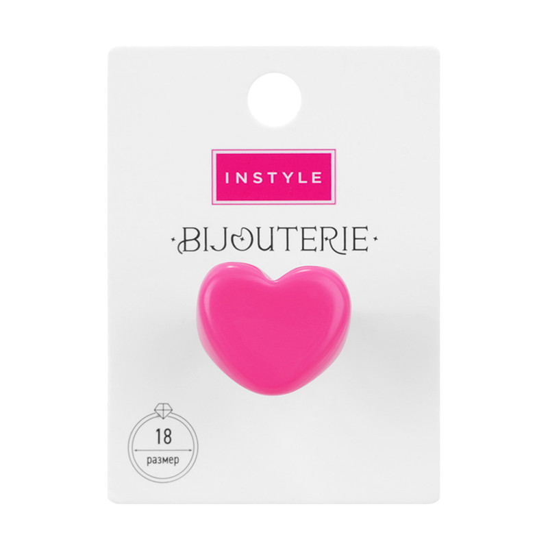 Кольцо, INSTYLE, 18 мм, в ассортименте