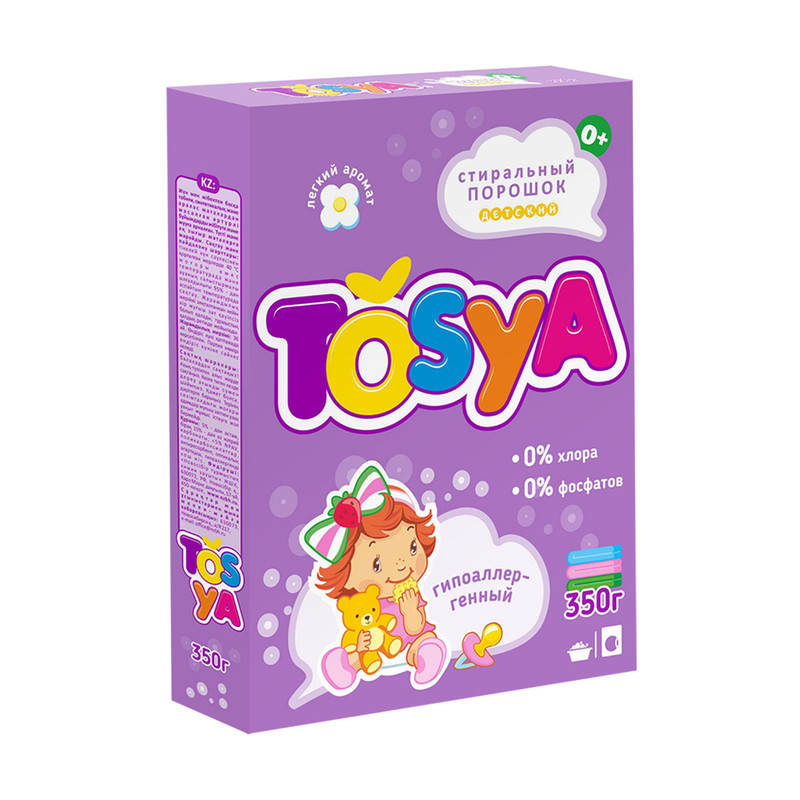 Стиральный порошок детский, TOSYA, 350 г