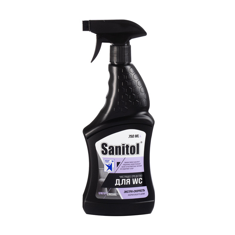 Чистящее средство для туалета, Sanitol universal, 750 мл