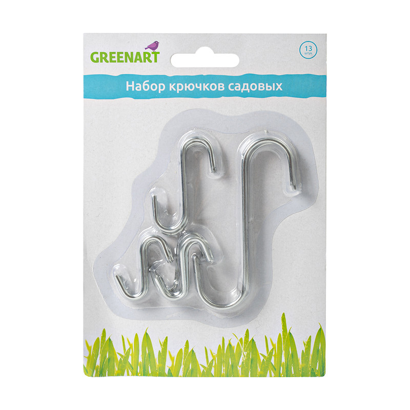 Набор крючков садовых, Greenart, 13 шт.