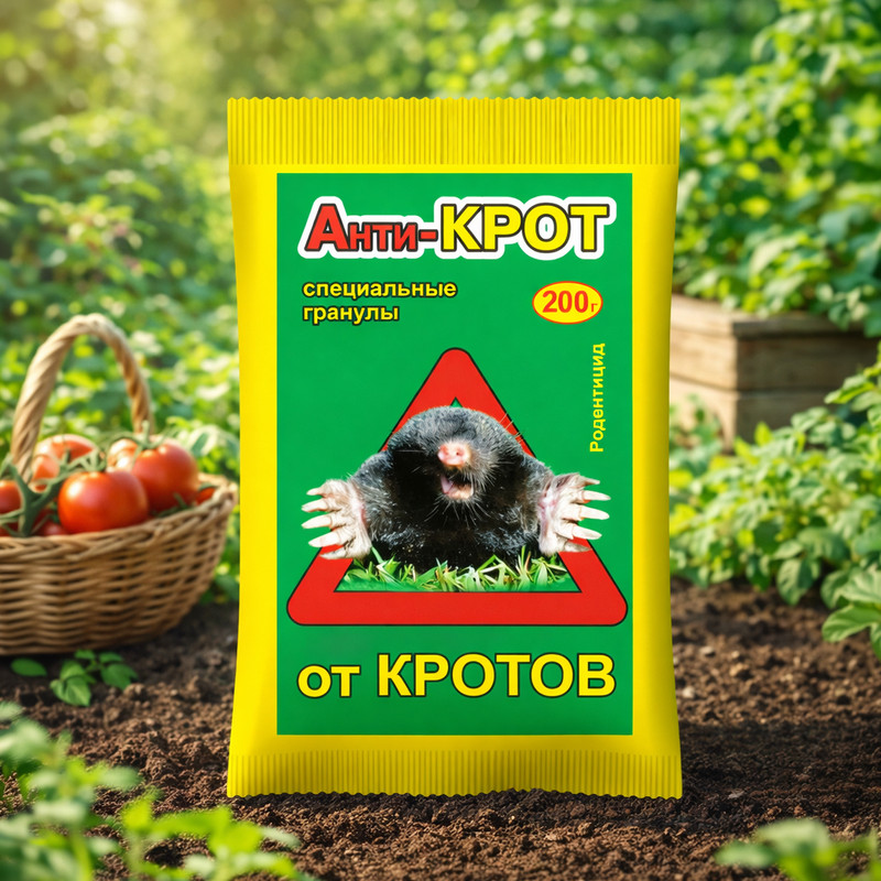 Гранулы, Анти-крот, 200 г