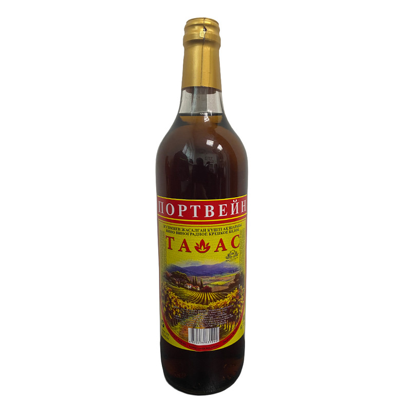 Вино, ТАДАС, белое крепкое, 17%, 0,7 л