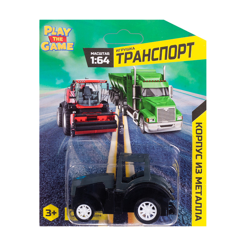 Игрушка "Транспорт 1:64", Play the Game, в ассортименте